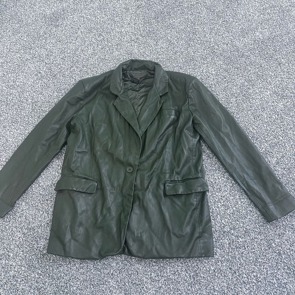 Blank NYC Olive Green Blazer - Picture 9 of 11